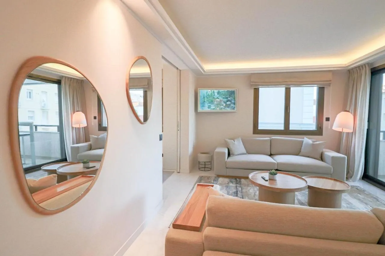 Gray Renovated Luxurious Apartment Located In Cannes Fransa